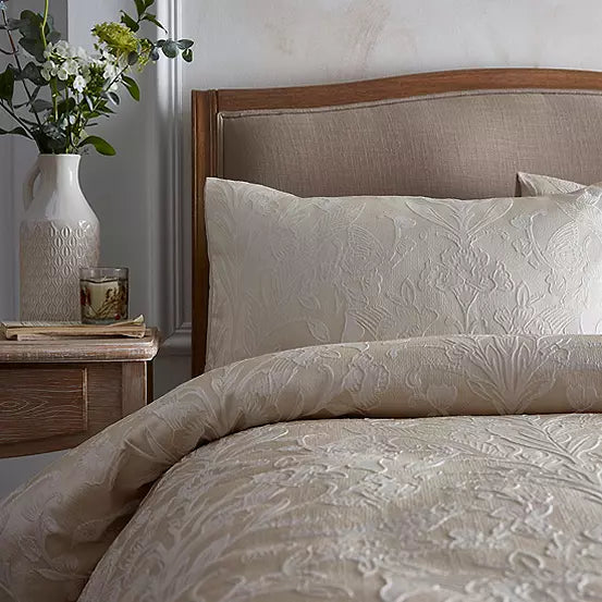 Elysia Duvet Cover Set - Champagne