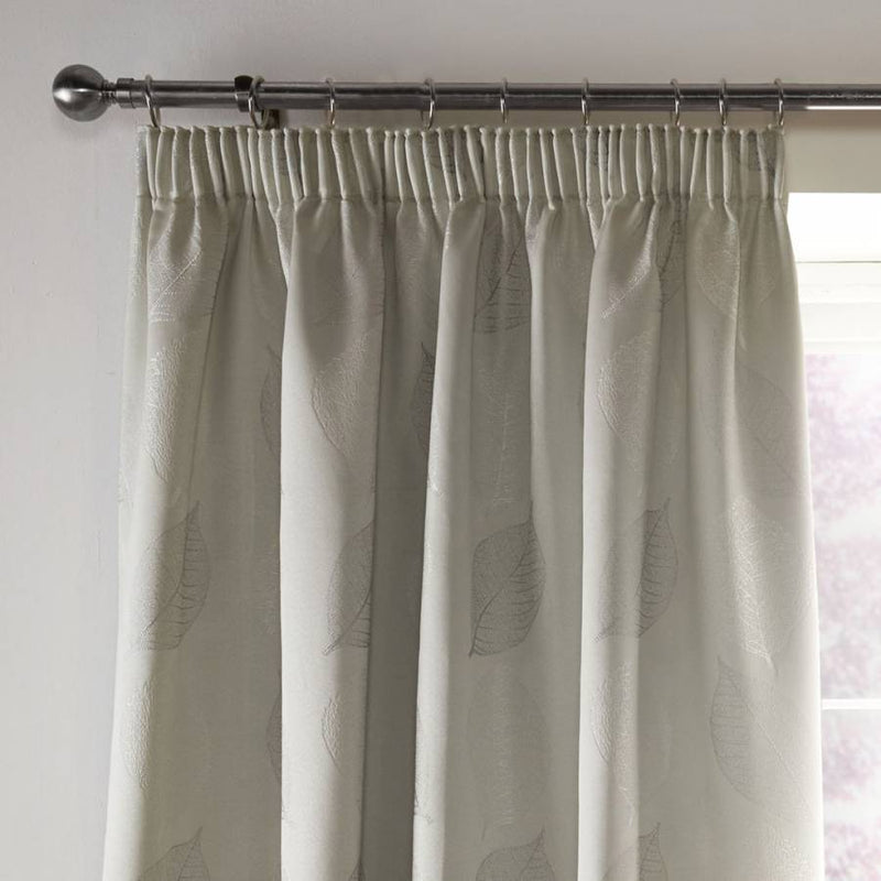 Ashwell Silver Readymade Curtains