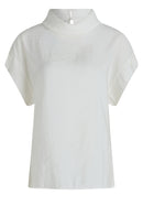 Turn Over Collar Overblouse - Off White