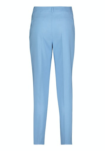 Regular Fit Plain Trousers - Dusk Blue
