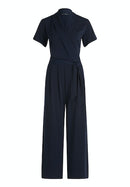 7/8 Length Jumpsuit - Dark Sky