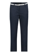 Slim Fit 7/8Length Trouser - Dark Sky