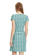 Dress - Dark Blue/Beige