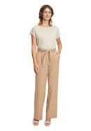 Bateau Neck Blouse - Pastel Sand