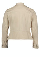 Flap Pockets Jacket - Pastel Sand