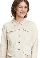 Flap Pockets Jacket - Pastel Sand