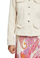 Flap Pockets Jacket - Pastel Sand