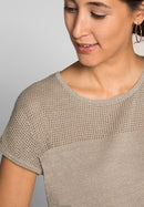 Sunset Calling Round Neck Pullover - Desert