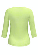 3/4 Sleeve T-shirt - Lime