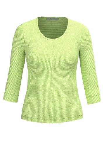 3/4 Sleeve T-shirt - Lime
