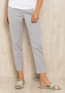 Ray Of Light Pattern Trousers - Grey