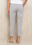 Ray Of Light Pattern Trousers - Grey