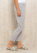 Ray Of Light Pattern Trousers - Grey