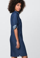 Never Look Back Dress - Denim