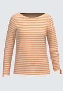 Life Is A Flower Stripe Shirt - Beige