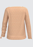 Life Is A Flower Stripe Shirt - Beige