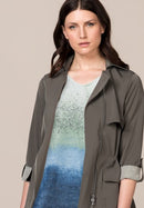 Julie V Neck T-shirt - Blue