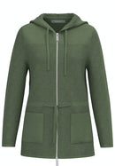 Never Look Back Hooded Ziptop - Safari