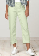 Melbourn Capri Trouser - Dusty Lemon