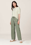 Never Look Back Stripe T-shirt - Green