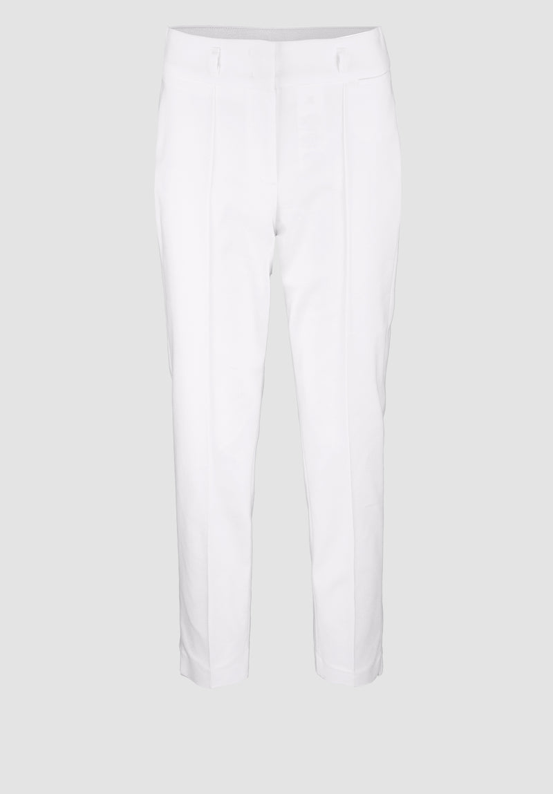 Pink It Up Trouser - White