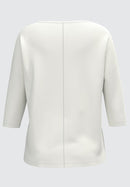 Code Blue Front Print Shirt - Cream