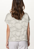 Boat Neck Blouse - Seashell