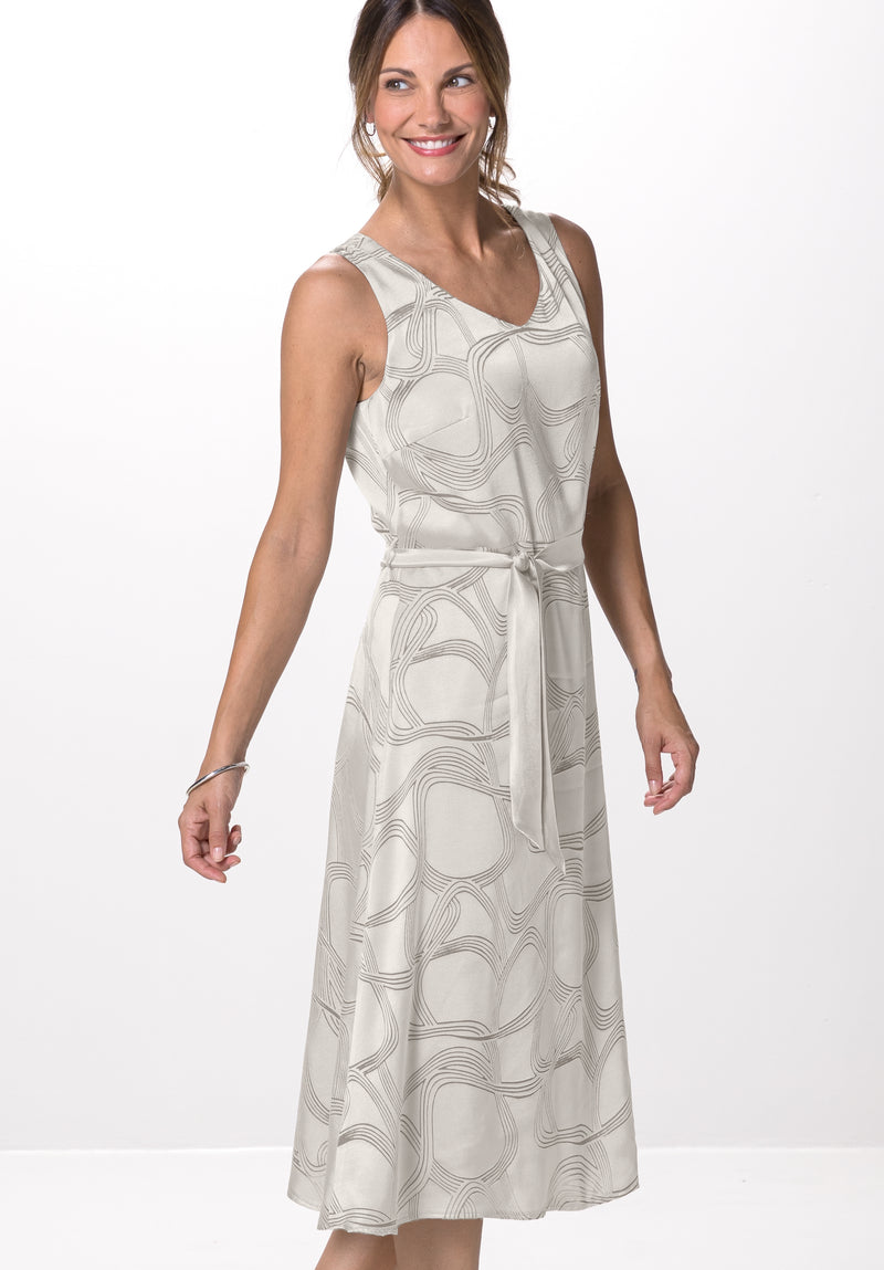 Belted Dress - Seashell