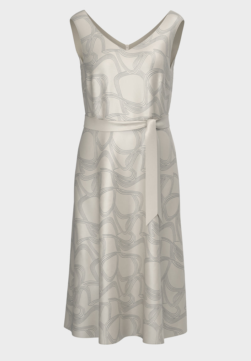 Belted Dress - Seashell