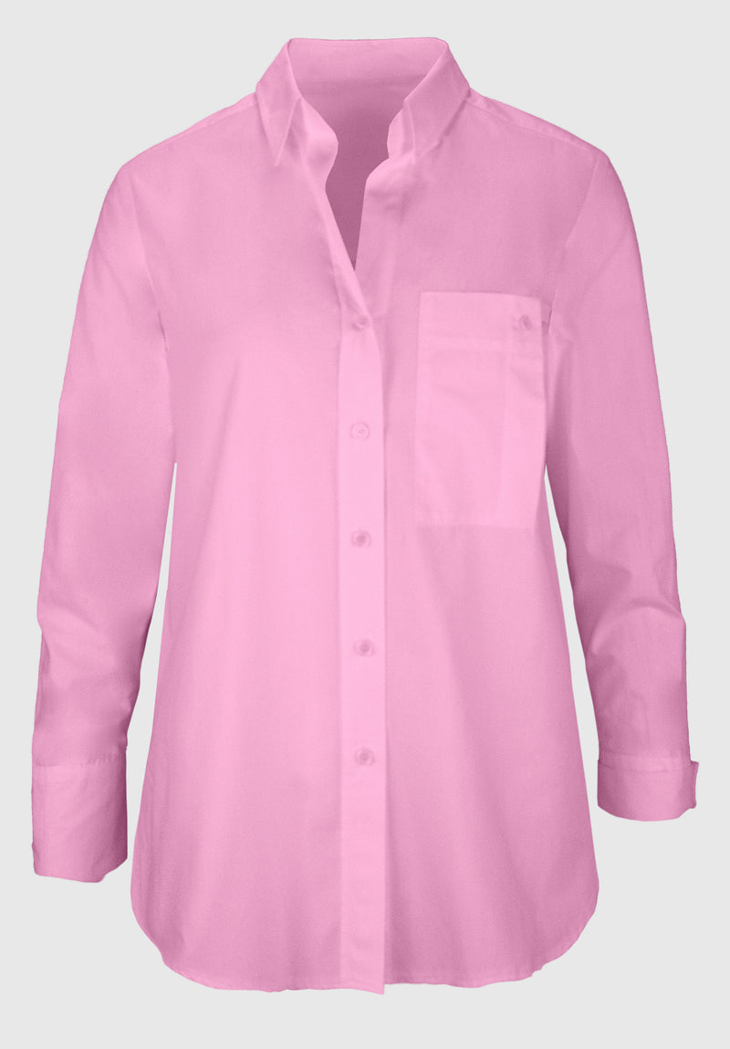 Pink It Up Classic Blouse - Blush