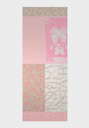 Pink It Up Print Scarf - Red
