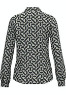 Enjoy The Silence Print Blouse - Yellow