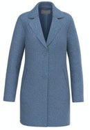 Enjoy The Silence Wool Coat - Powderblue Melange