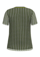 The Look Short Sleeve Print T-shirt - Green