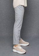 Enjoy The Silence Check Trouser - Grey