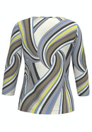 Enjoy The Silence 3/4 Sleeve T-shirt - Grey