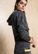 Enjoy The Silence Print Hoodie - Grey