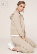 Savoir Vivre Hooded Jacket - Bisquit