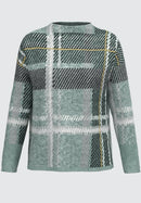 Ultimate Greys High Neck Jumper - Green