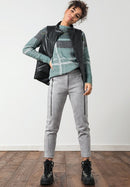 Ultimate Greys High Neck Jumper - Green