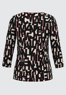 Savoir Vivre V-Neck Shirt - Black