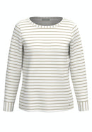 Long Sleeve Round Neck Jumper - Beige