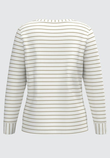 Long Sleeve Round Neck Jumper - Beige
