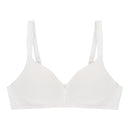 Non Wired Mould Bra - White