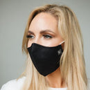 Face Mask Solid Black