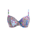 Boho Breeze Uw Plunge Bikini - Multicoloured