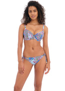 Boho Breeze Uw Plunge Bikini - Multicoloured