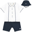 Top And Shorts - Navy