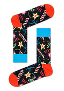 Birthday Sparkle Sock - Black