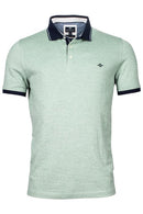 Contrast Collar Polo - Grass Green